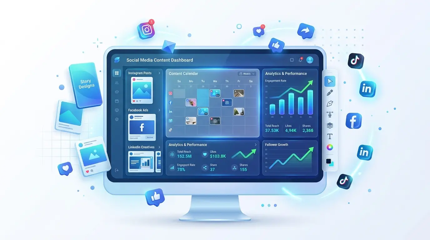 Social Media Graphics Service