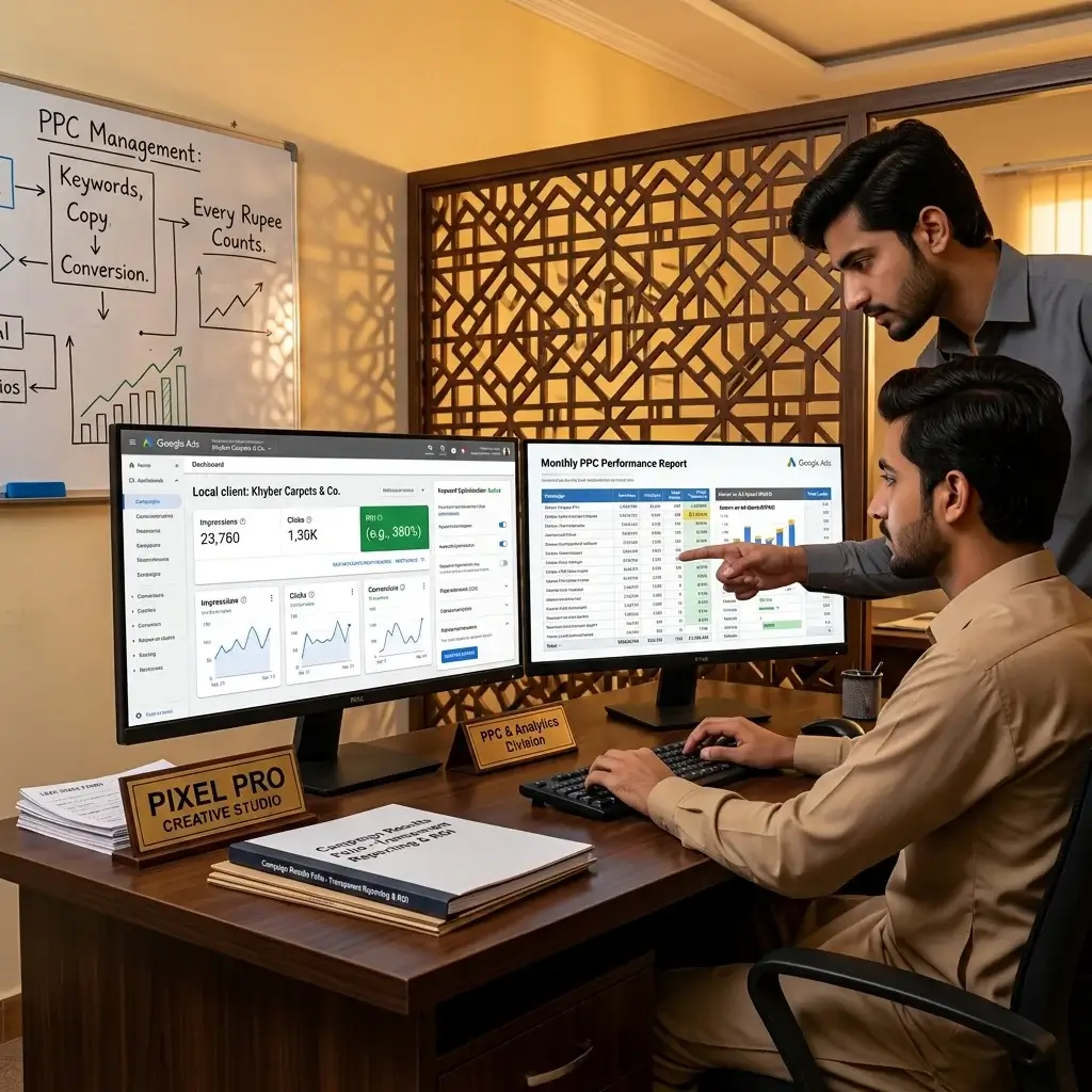 Google Ads & PPC Management Services in Peshawar